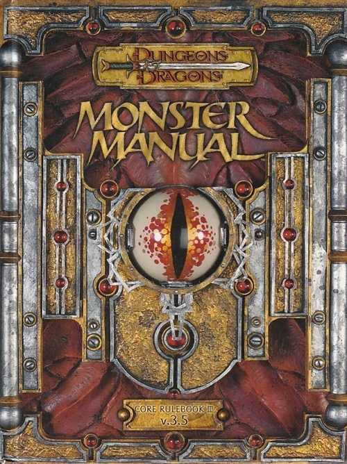 Dungeons & Dragons 3.5 - Monster Manual (Genbrug)